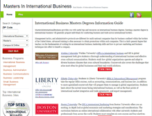Tablet Screenshot of mastersininternationalbusiness.org